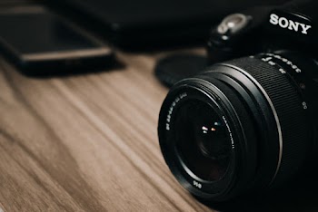 Close-up Photo of Black Sony Camera