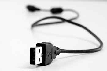 Close-Up Photo Of Black Usb Cable