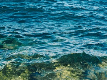 Close-up Photo of Blue Ocean