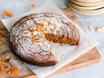 Close-Up Photo Of Cake