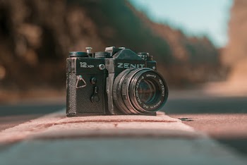 Close-Up Photo of Camera