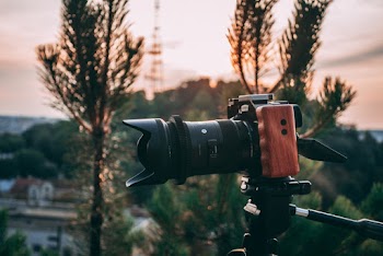 Close-Up Photo Of Camera During Dawn