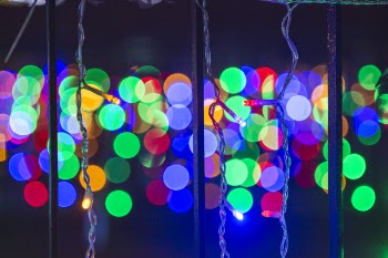 Close-Up Photo Of Christmas Lights