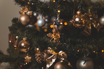 Close-Up Photo of Christmas Ornaments