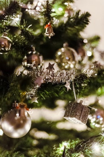 Close-Up Photo of Christmas Ornaments