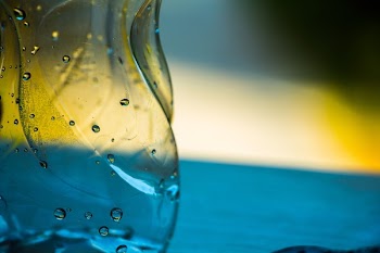 Close-up Photo of Clear Container
