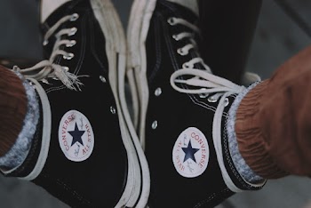 Close-Up Photo of Converse All Star