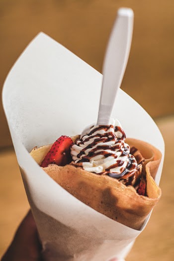 Close-Up Photo Of Crepe