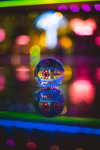 Close-Up Photo of Crystal Ball
