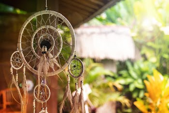 Close-Up Photo of Dreamcatcher