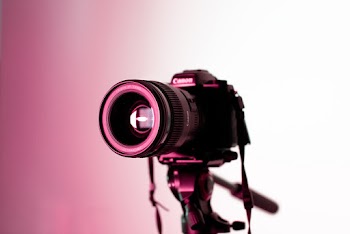 Close-Up Photo of DSLR Camera