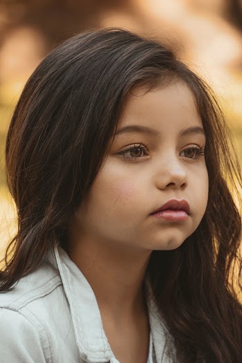 Close-Up Photo of Girl's Face