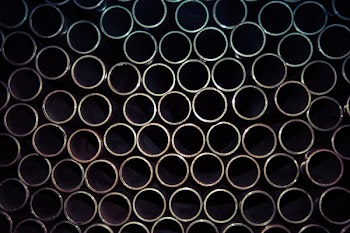 Close Up Photo of Gray Metal Pipes