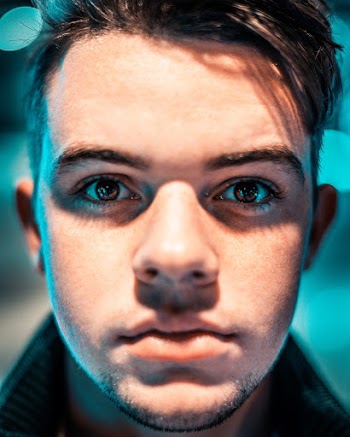 Close-Up Photo of Man's Face