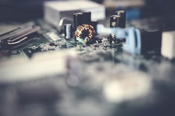 Close-up Photo of Motherboard