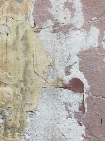 Close-up Photo of Old Wall with Paint Peeling off 