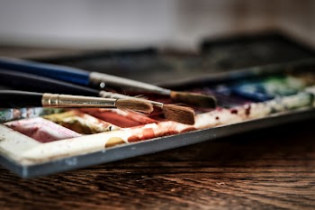 Close-Up Photo of Paintbrush