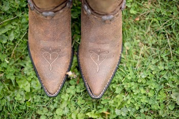 Close-Up Photo of Pair of Leather Boots
