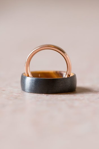 Close-Up Photo of Rose Gold Ring