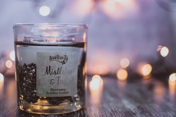 Close-up Photo Of Scented Candle