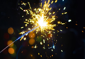 Close-Up Photo of Sparkler