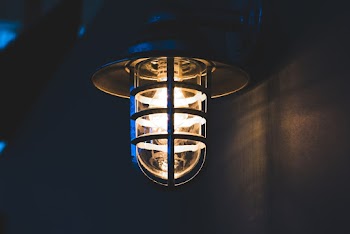Close-Up Photo of Street Lamp