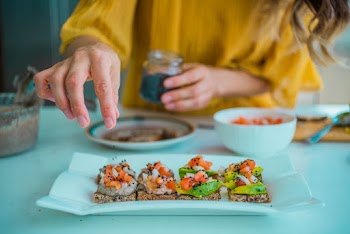 Close-Up Photo Of Sushi