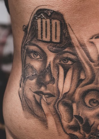 Close-Up Photo of Tattoo