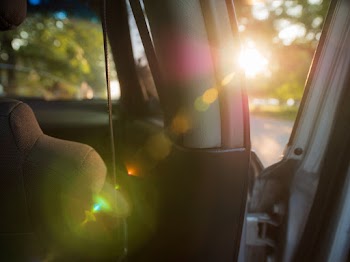 Close-Up Photo of Vehicle Door