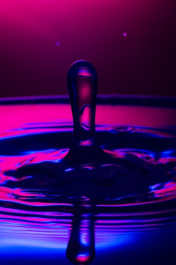 Close-up Photo Of Water Droplet
