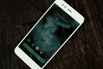 Close-Up Photo of White Mobile Phone