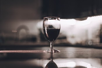 Close-Up Photo of Wine Glass
