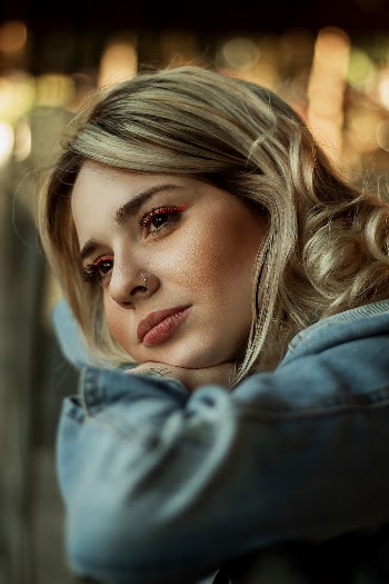 Close-Up Photo Of Woman