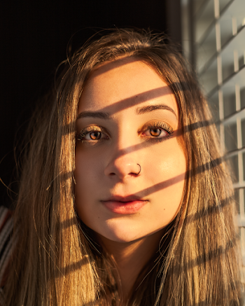 Close-Up Photo of Woman's Face