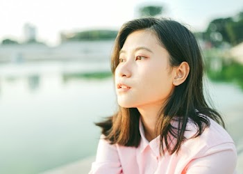Close-Up Photo of Woman's Face