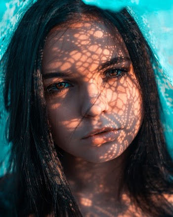 Close-Up Photo of Woman's Face