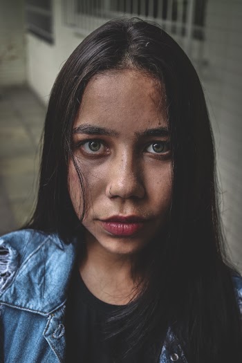Close-Up Photo of Woman's Face