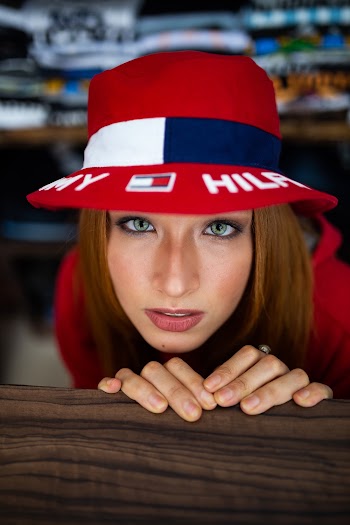 Close-Up Photo of Woman Wearing Bucket Hat