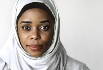 Close-Up Photo of Woman Wearing Hijab