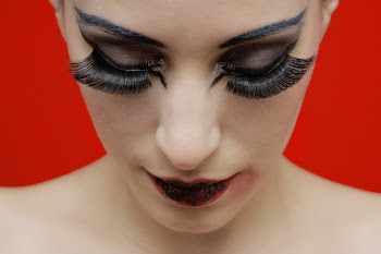 Close-Up Photo of Woman With Make-Up