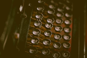 Close-up Photography of Black Typewriter