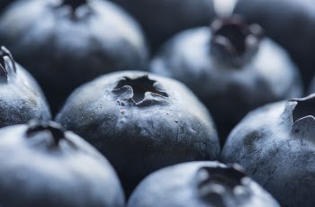 Close Up Photography of Blueberries