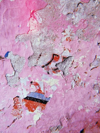 Close-up Photography of Pink Painted Wall