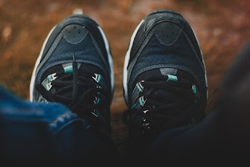 Close-up Photography of Running Shoes