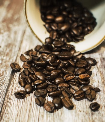 Close-Up Photography of Spilled Coffee Beans