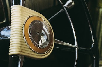 Close Up Photography of Steering Wheel