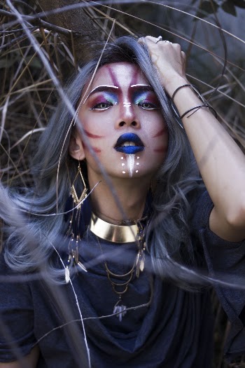Close-up Photography of Woman Beside Tree