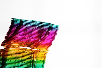 Close Up Photography Slinky Toy