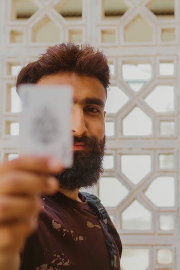 Close-up Shot of a Bearded Man · Free Stock Photo