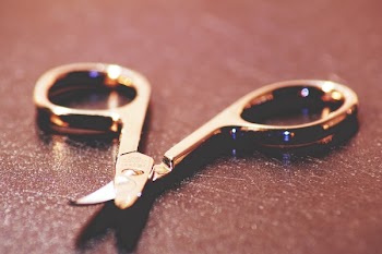 Close Up View of Scissors